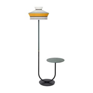 Lámpara Contardi Calypso Outdoor lámpara de pie con mesa - Lámpara modernos de diseño