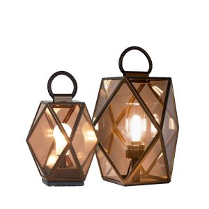 Lampe Contardi Muse Lantern lampe de table/lampadaire - Lampe design moderne italien