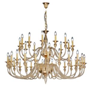 De Majo Tradizione 2599 classic glass chandelier italian designer modern lamp