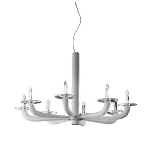De Majo Tradizione Natural, classic suspension chandelier italian designer modern lamp
