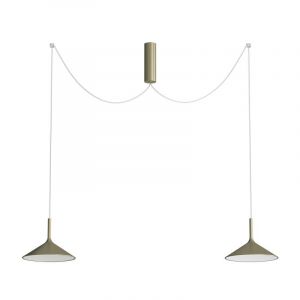 Lámpara Rotaliana Dry Doble lámpara colgante - Lámpara modernos de diseño