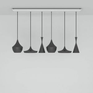 Tom Dixon Beat Range Linear pendant lamp italian designer modern lamp