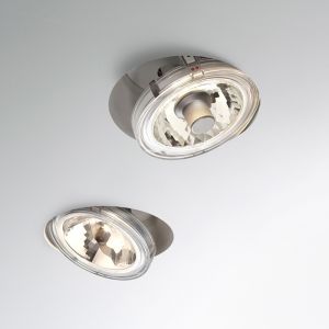 Lampe Fabbian Tools - Spots encastrables avec coffrage rond 14cm LED - Lampe design moderne italien
