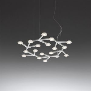 Lámpara Artemide Led Net Circle Lámpara colgante - Lámpara modernos de diseño