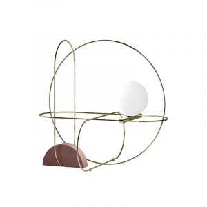 Lámpara FontanaArte Setareh lámpara de mesa circular - Lámpara modernos de diseño