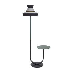 Contardi Calypso floor lamp with table italian designer modern lamp