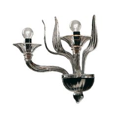 Lampe De Majo Tradizione 7077 applique en cristal - Lampe design moderne italien