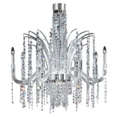 Lampe De Majo Tradizione Ice lampadaire classique en cristal - Lampe design moderne italien