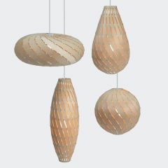 David Trubridge Ebb hängelampe italienische designer moderne lampe