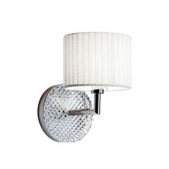 Fabbian Diamond wall lamp with shade italian designer modern lamp