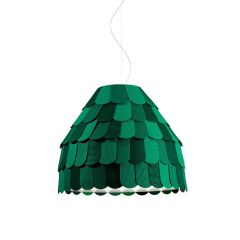 Fabbian Roofer hanging lamp diam 57 italian designer modern lamp