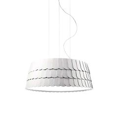 Fabbian Roofer  Hängeleuchte zylindrische Form italienische designer moderne lampe