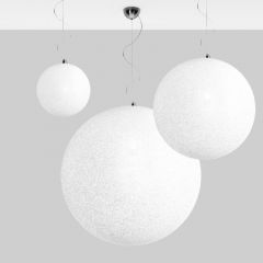 Lumen Center Iceglobe pendant lamp italian designer modern lamp