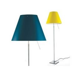 Lampe Luceplan Costanza lampe de sol avec variateur et tige télescopique - Lampe design moderne italien