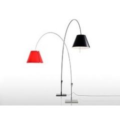 Luceplan Lady Costanza floor lamp with switch and telescopic stem italian designer modern lamp