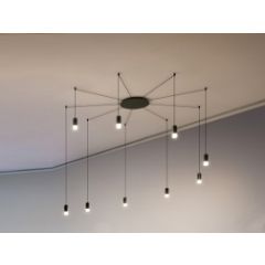 Lampe Vibia Wireflow lampe à suspension 3-6-9 lumières - Lampe design moderne italien