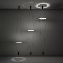 Lampe Martinelli Luce Coassiale plafond - Lampe design moderne italien