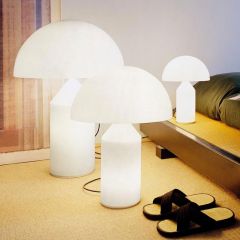 Lampada Atollo Glass lampada da tavolo OLuce - Lampada di design scontata