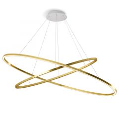 Nemo Ellisse Double pendant lamp italian designer modern lamp