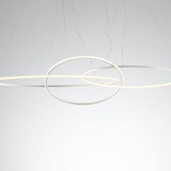 Fabbian Olympic multipla pendant lamp 3000k italian designer modern lamp