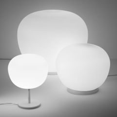 Lampada Mochi LED tavolo design Fabbian scontata