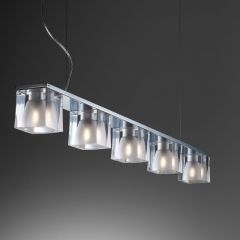 Fabbian Cubetto Hängelampe 5 Leuchtmittel italienische designer moderne lampe