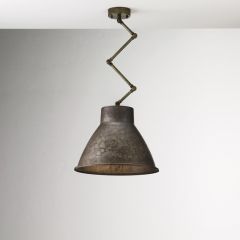 Lampe Il Fanale Loft suspension avec bras - Lampe design moderne italien