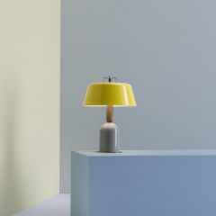 Lampada Bon Ton lampada da tavolo con ceramica 2 Torremato - Lampada di design scontata