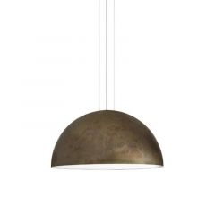 Lampe Torremato Sunset Corten suspension - Lampe design moderne italien