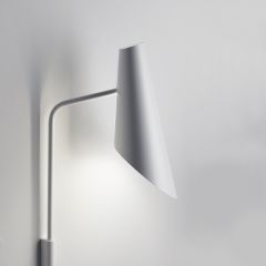 Vibia I.cono wall lamp with angled stem italian designer modern lamp