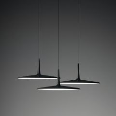 Lampe Vibia Skan lampe à suspension 3 lumières - Lampe design moderne italien