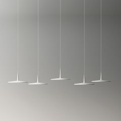 Lampe Vibia Skan lampe à suspension 5 lumières - Lampe design moderne italien