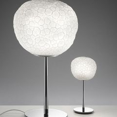 Artemide Meteorite table lamp with Stem italian designer modern lamp