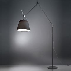 Lampe Artemide Tolomeo Mega Black Lampe de sol - Lampe design moderne italien