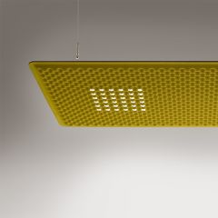 Lampe Artemide Architectural Eggboard Rectangulaire suspension - Lampe design moderne italien