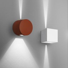 Artemide Outdoor Effetto Viereck-Effekt Wandlampe italienische designer moderne lampe