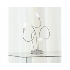 Lampe Metallux Free spirit table ou bureau 3 lumières avec pirex - Lampe design moderne italien