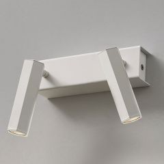 Lampe Olev Shine spot mur/plafond double - Lampe design moderne italien