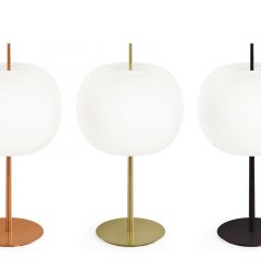 Lampada Kushi XL lampada da tavolo Kundalini - Lampada di design scontata
