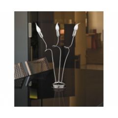 Lampe Metallux Free spirit classic table ou bureau 3 lumières - Lampe design moderne italien