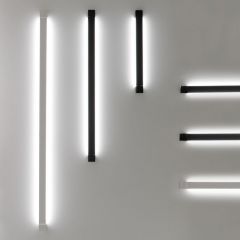 Lampe Fabbian Pivot mur/plafond Led 2700k avec alimentation à distance - Lampe design moderne italien