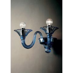 Lampada 7079 applique classica in cristallo De Majo Tradizione - Lampada di design scontata