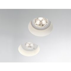 Lampe Fabbian Tools Spots encastrables avec coffrage rond 9cm - Lampe design moderne italien