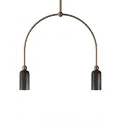 Lampe Il Fanale Madame double suspension - Lampe design moderne italien