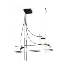 Lampe Vistosi Plot Frame suspension - Lampe design moderne italien