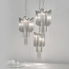 Terzani Stream mini pendant lamp italian designer modern lamp