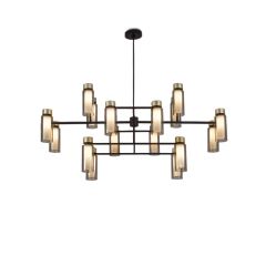 Lampe Tooy Osman suspension rectangulaire - Lampe design moderne italien
