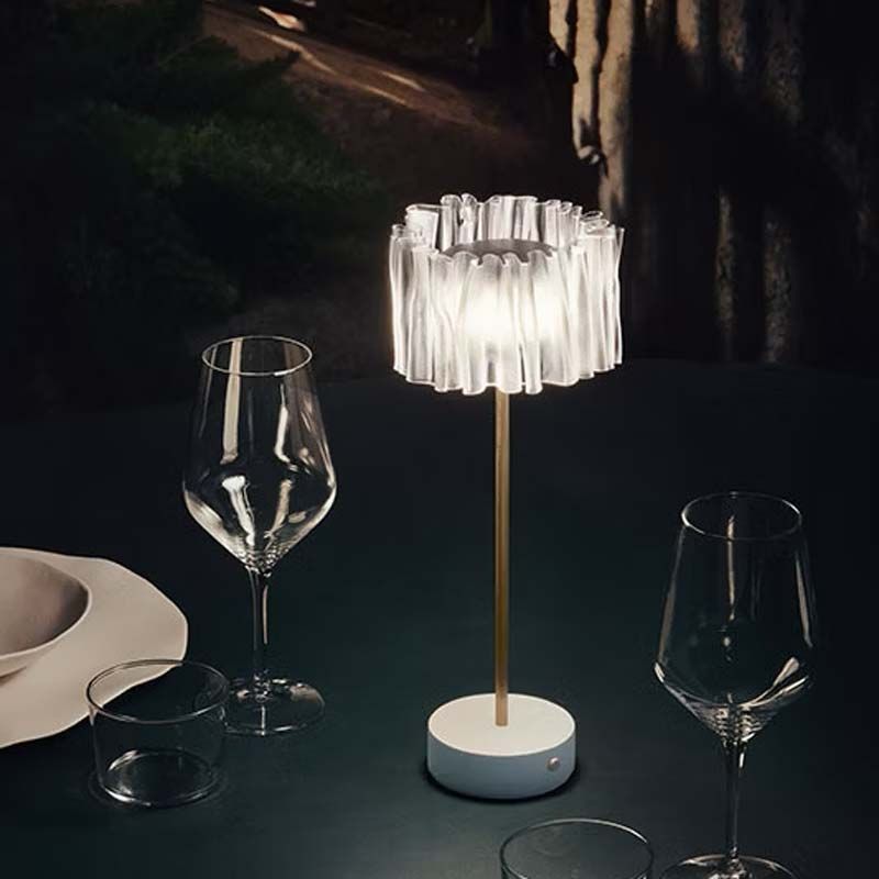 Lampe Slamp Accordéon lampe de table sans fil