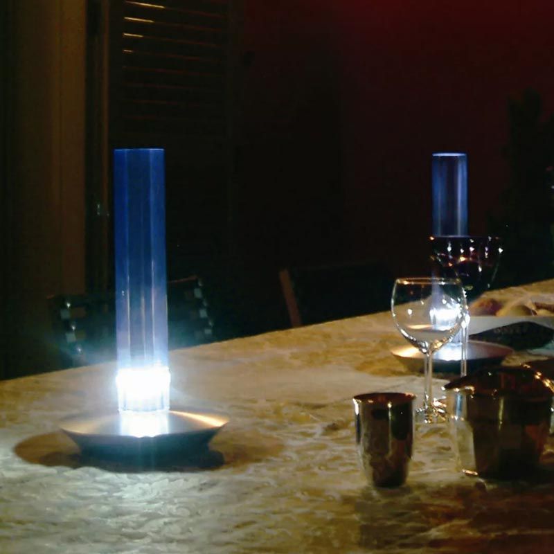 Lampada Cand-Led lampada da tavolo portatile OLuce
