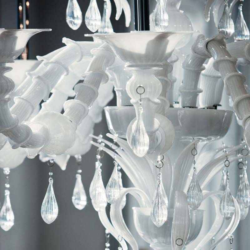 De Majo Tradizione 6099 classic Murano chandelier lamp